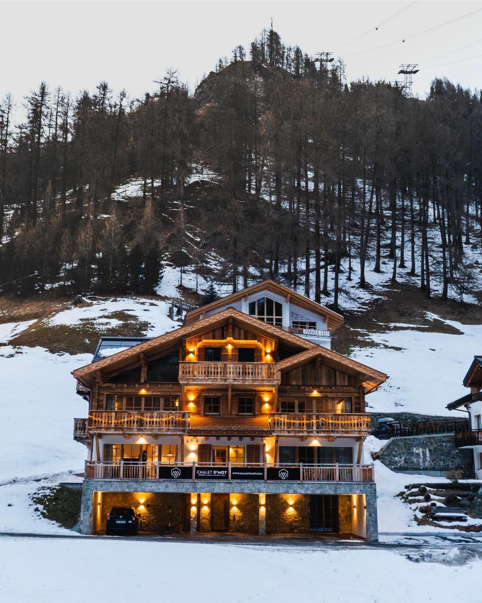 Samnaun, Chaletdmot Luaran gambar